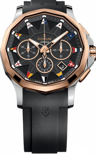 Review Copy Corum Admiral Legend 42 Automatic Watch 984.101.24/F371 AN12 - Click Image to Close